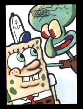 SPONGEBOB / SQUIDWARD 2025 TOPPS CHROME MASTERPIECE SKETCH 1/1 MARK PARIHL T6909