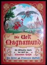 Joe Dever - Die Welt Magnamund - Mantikore Folded Map - B+