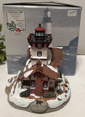 Christmas 2000 Harbour Lights ''Hereford Inlet  #710 Lighthouse #637 SIGNED