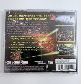 Armada (Sega Dreamcast, 1999) Game, Case, Manual - Tested and Working