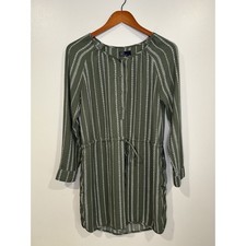 Gap Dress Size S Long Sleeve Cinch Waist Dress Classic Career causal timeless