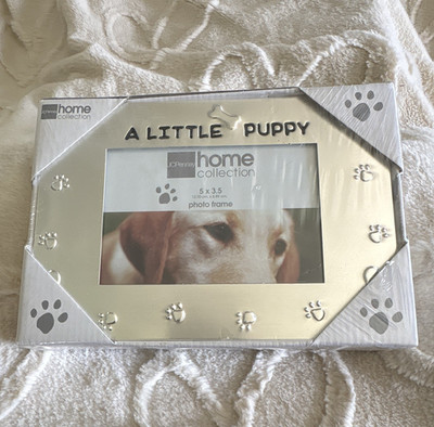 JCPenney Pets Slip-In Photo Album Book Bound 4x6 Holds 50 Velvet White