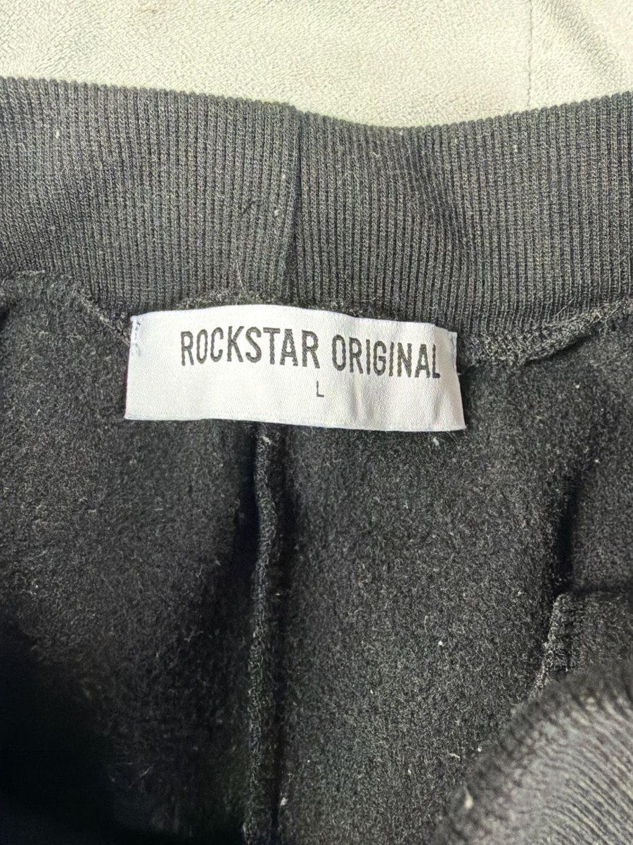 Rockstar Original Dist. Paint Splatter Flare Track Pants View 3