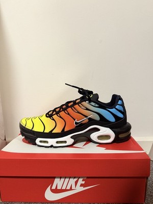 US 11.5 Nike Air Max Plus Baltic Blue Orange TN Trainers Shoes HV2526-001 RARE