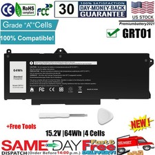 GRT01 BATTERY FOR DELL LATITUDE 5421 5431 5521 5531 Precision 15 3561 3571 3470