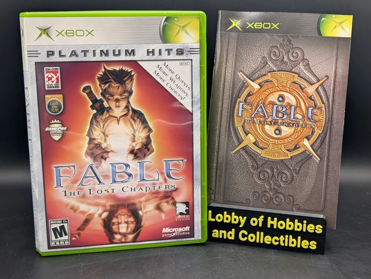 Microsoft Xbox Fable: The Lost Chapters Video Games for sale | eBay