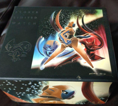Pokemon Center Deoxys Limited Edition Watch No.290/500 Purple
