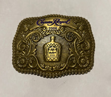 Crown royal whiskey 2006 belt buckle