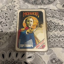 ORIGINAL VINTAGE HORROR TOP TRUMPS DRACULA SET 70’S BLACK BAT BACK DUBREQ CARDS