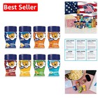 8 Flavor Mini Savory Popcorn Seasoning Pack - Perfect for Every Snack Lover