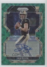 2021 Panini Prizm Rookie Green Scope Prizm Auto 4/75 Ian Book #357 Auto ca0