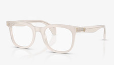 New Classic MONCLER Eyeglasses ME 2023 3030 Opal Milky Snow 48-20 145 Frames