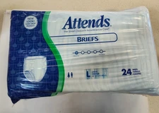  BRBX30 Attends Breathable Briefs Extra Absorbent Large (44"-58”)