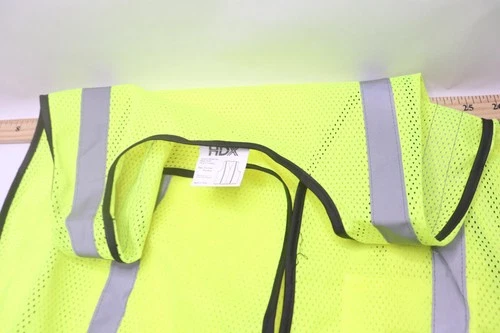 HDX General Use Safety Vest Mesh Hi Visibility P1160922 - product listing photo