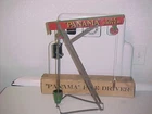 PANAMA PILE DRIVER WOLVERINE TIN LITHO NRMT WORKS WITH NICE BOX VIDEO COMPLETE
