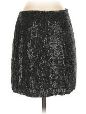 Banana Republic Women Silver Formal Skirt 2