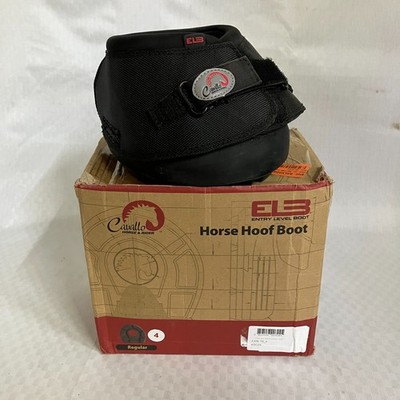 Cavallo ELB Hoof Boots Horse Trail Riding Protection Size 4 Durable