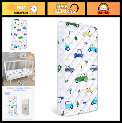 Foam Baby Crib & Toddler Mattress 52 x 27.6 x 5 in Breathable Non-Toxic