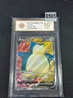 Pokemon S-Chinese Card Sword&Shield CS1aC-188 Snorlax V SR  Grade 10