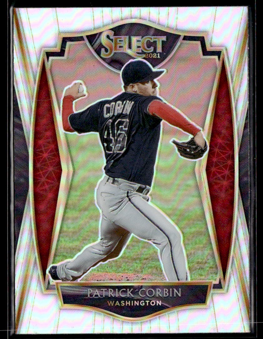 2021 Panini Select #122 Patrick Corbin Baseball Card 0603M