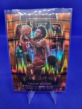 💥2021-22 Panini Select Collin Sexton Orange Flash Prizm #71 Cleveland Cavaliers
