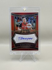Panini WNBA Select 2025 Signatures Te-Hina Paopao Dream Red Prizm RC Auto /99
