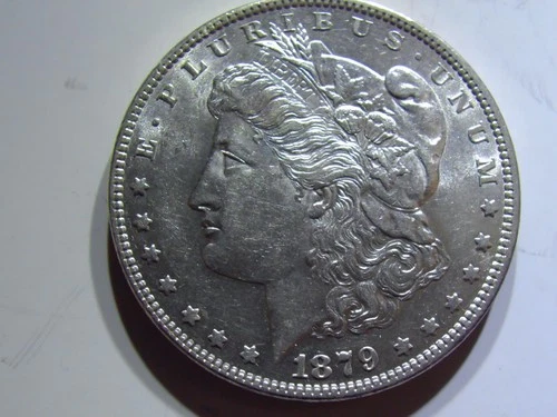 1879 Uncirculated Morgan Dollar (Better Year) (Ungraded, Loose)