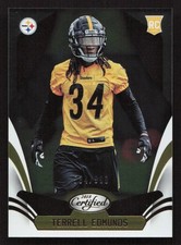 2018 Panini Certified Terrell Edmunds #/999 RC Rookie #140 Card