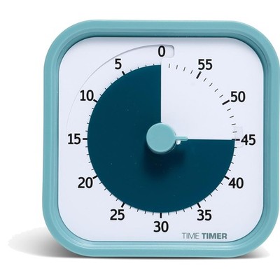 Visual Timer 60-Minute Silent Study Desk Timer for Kids Adults Home Office