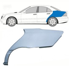 F&uuml;r Mercedes C-Klasse W203 C203 2000-2007 Limo Hinten Kotfl&uuml;gel / Links