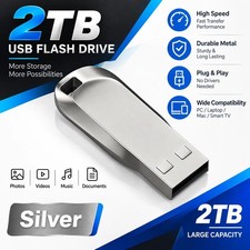 2TB USB 3.0 Flash Drive Thumb U Disk Memory Stick Pen PC Laptop Storage lot