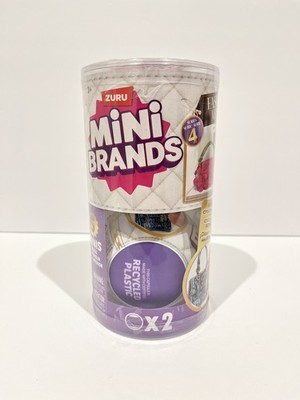 Mini Brands Mini Fashion Series 4 ZURU Mystery Set Of 2 Capsules NEW Doll Toy