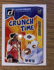 Panini 2025 Donruss WNBA Aaliyah Edwards Washington Mystics Crunch Time #4