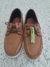 Apex LT820MX10 Men's Size 10 X Wide Light Brown Leather Shoes New In Box W/Tags