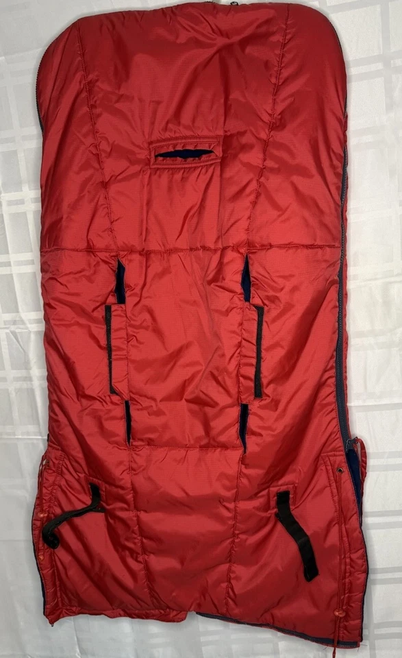 Infant Car Seat-Stroller Cover Cacoon 7Am Warm Insulated Winter Red - Image 2 of 4