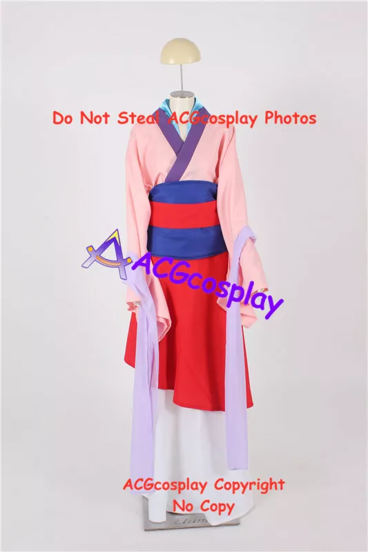 Mulan top cosplay costume