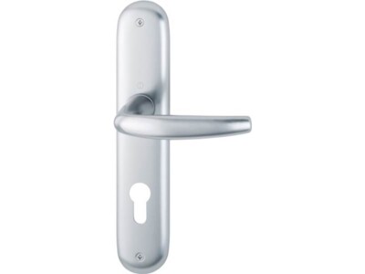HOPPE 2791598 Langschildgarnitur Atlanta 1530/273P Aluminium F1 PZ 72 mm DIN lin