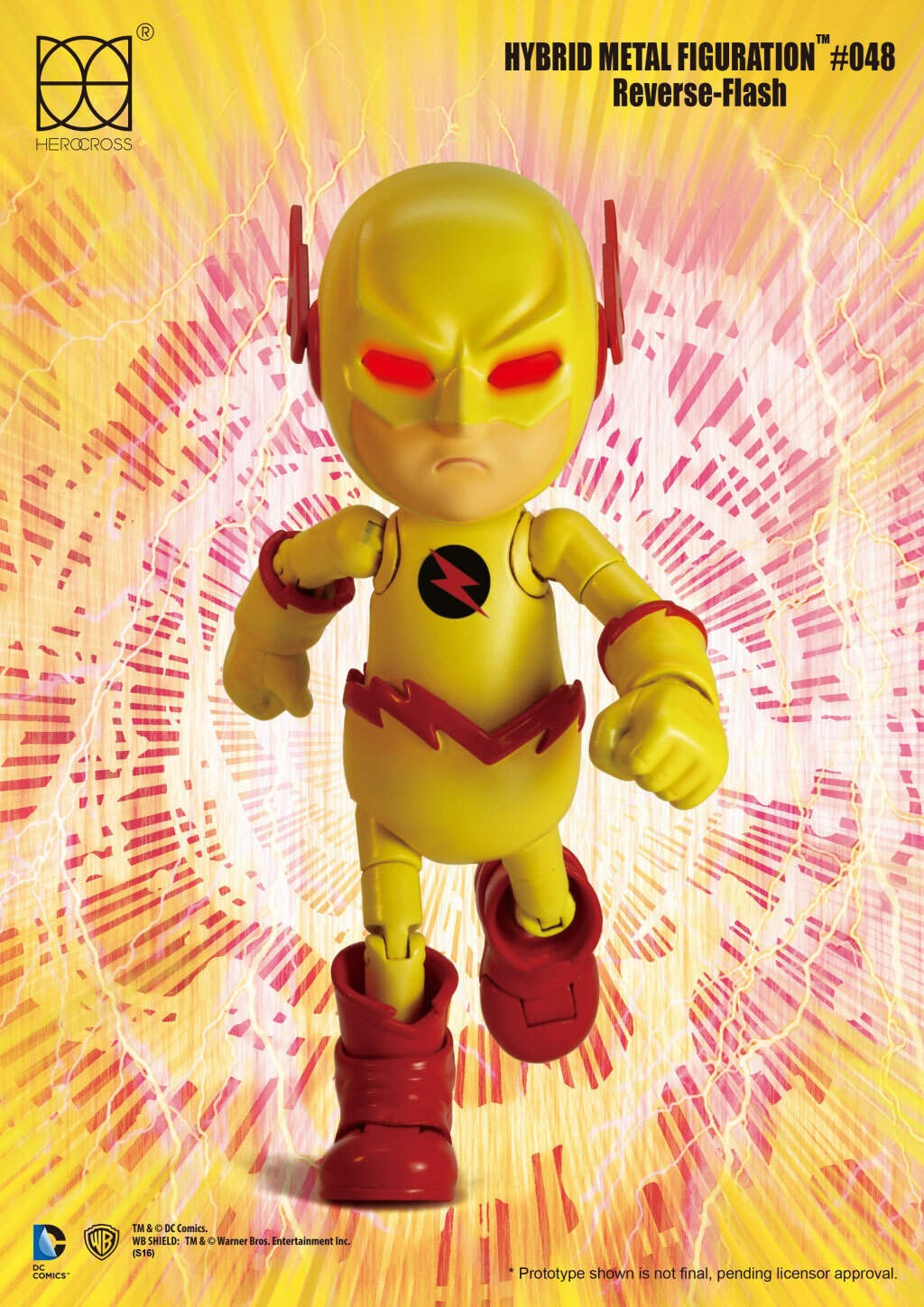 DC Comics Hybrid Metal Action Figure Reverse Flash