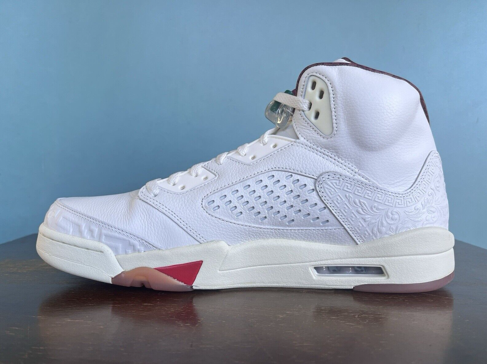 PONY Nike Air Jordan 5 Retro "El Grito" Sail Mexico Uomo Taglia 14 HF8833 100