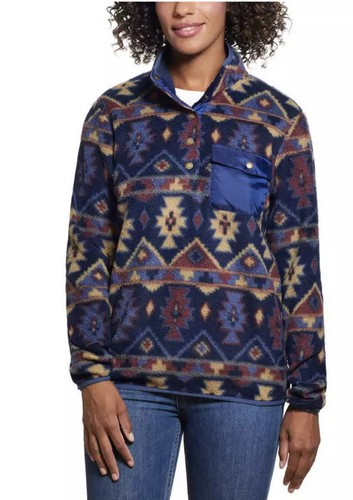 Aztec Print Pullover 