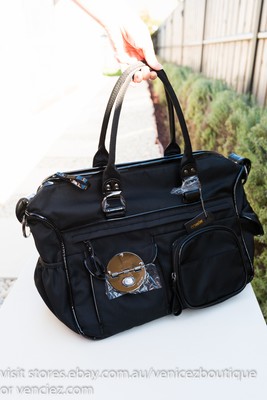 mimco turnlock baby bag