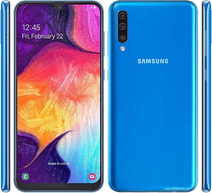 A50 8GB／64GB Samsung Galaxy A50 64GB+4GB Dual SIM RAM 25MP LTE