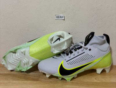 Nike Vapor Edge Pro 360 2 Gray/Black/Volt Football Cleats Men's 9 DA5456-004