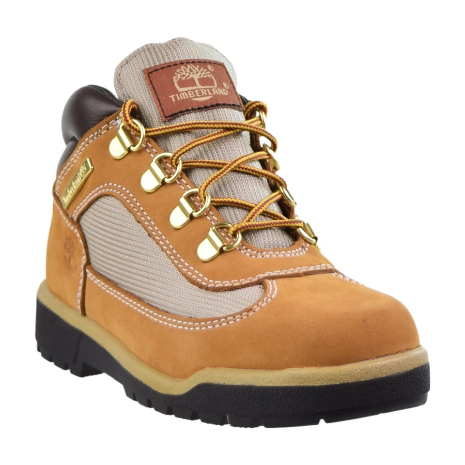 Timberland Field Boot Niños Pequeños Trigo-Negro 15745 Foto 3 de 4