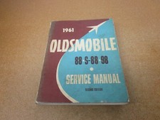 1961 Oldsmobile Super 88 98 Original Service Shop Wiring Electrical Manual