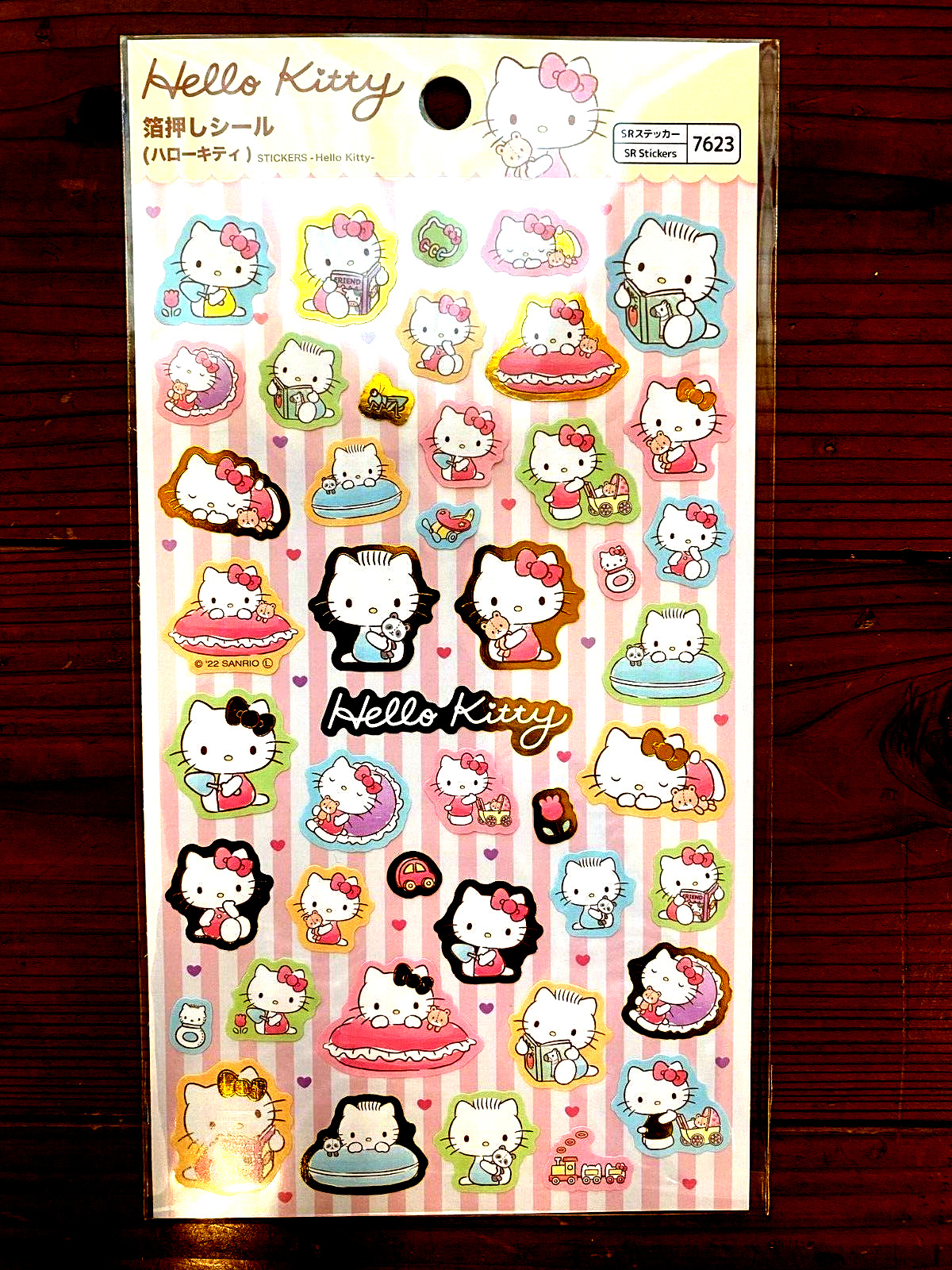 DAISO Hello Kitty sticker  Limited Only Sale in Japan New