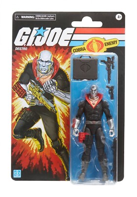 G.I. Joe - Destro HASBRO Retro Collection - Classified Series 15cm