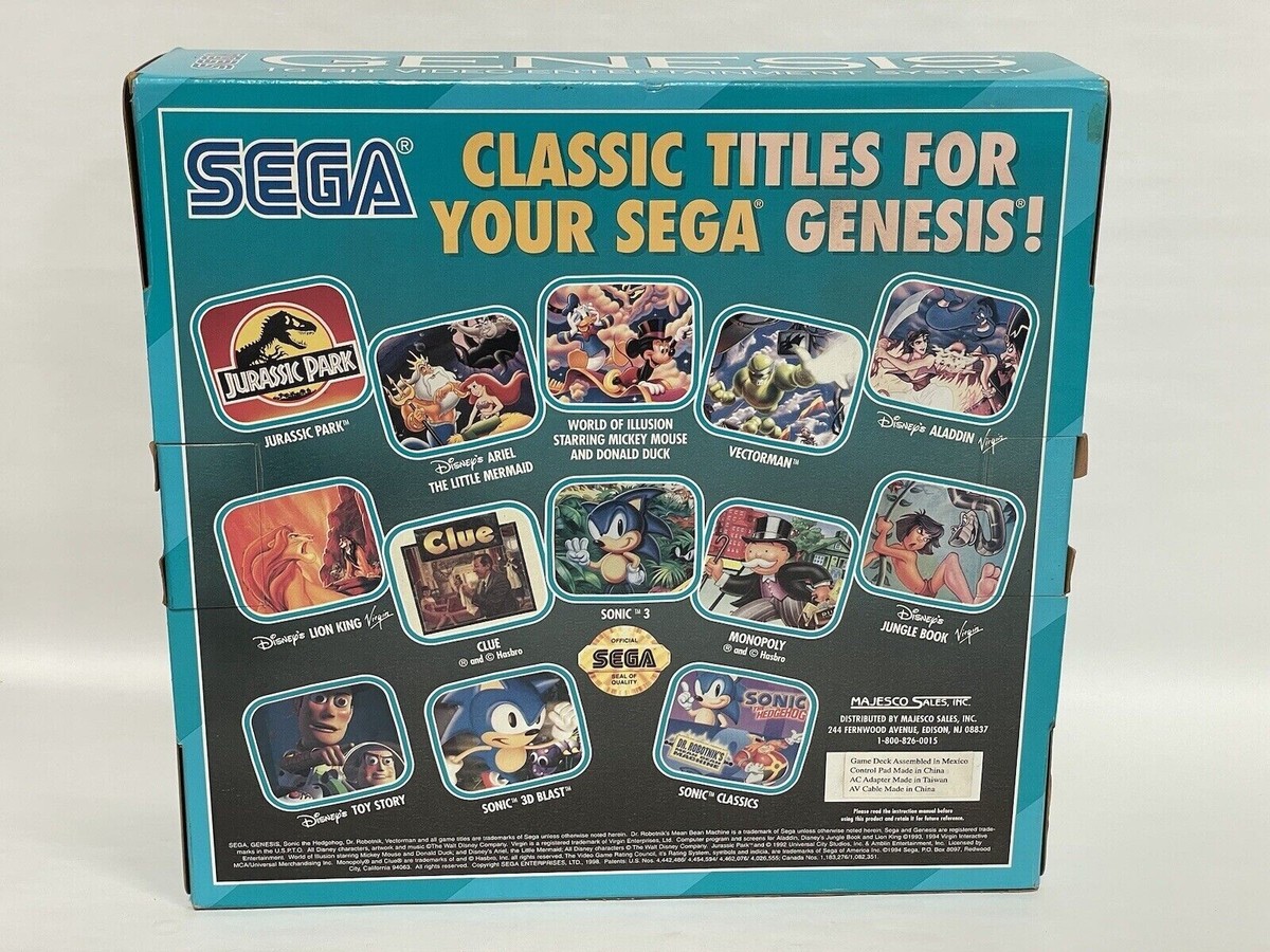 ★年末セール★SEGA Genesis Mini中古美品genesisアジア SEGA Genesis Mini セガ ジェネシス ミニ【中古美品・genesis