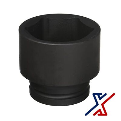 30 mm. x 1'' Drive, 6 Point Impact Socket, Spindle Axle Nut by X1 Tools