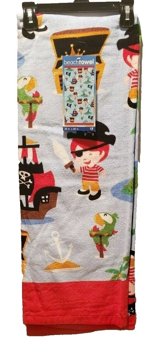 Toallas de baño de los piratas